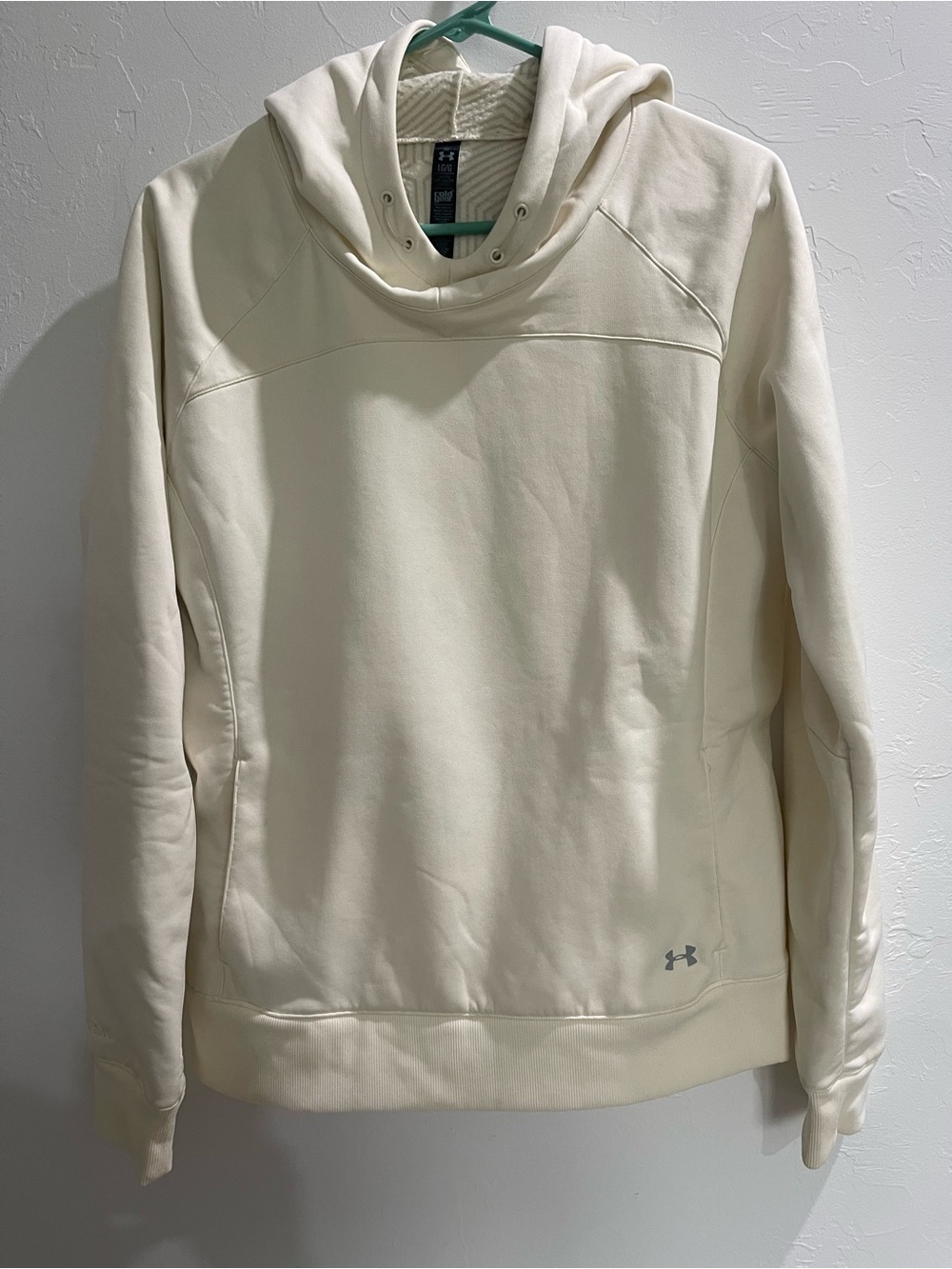 Under Armour Women's Storm ColdGear Infrared Fleece Cowl-Neck Hoodie SZ L